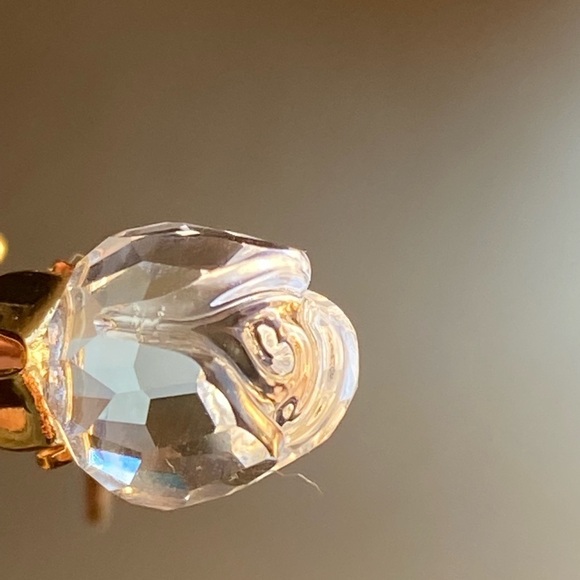 𝅺swarovski gold tone rose pink - Picture 4 of 17
